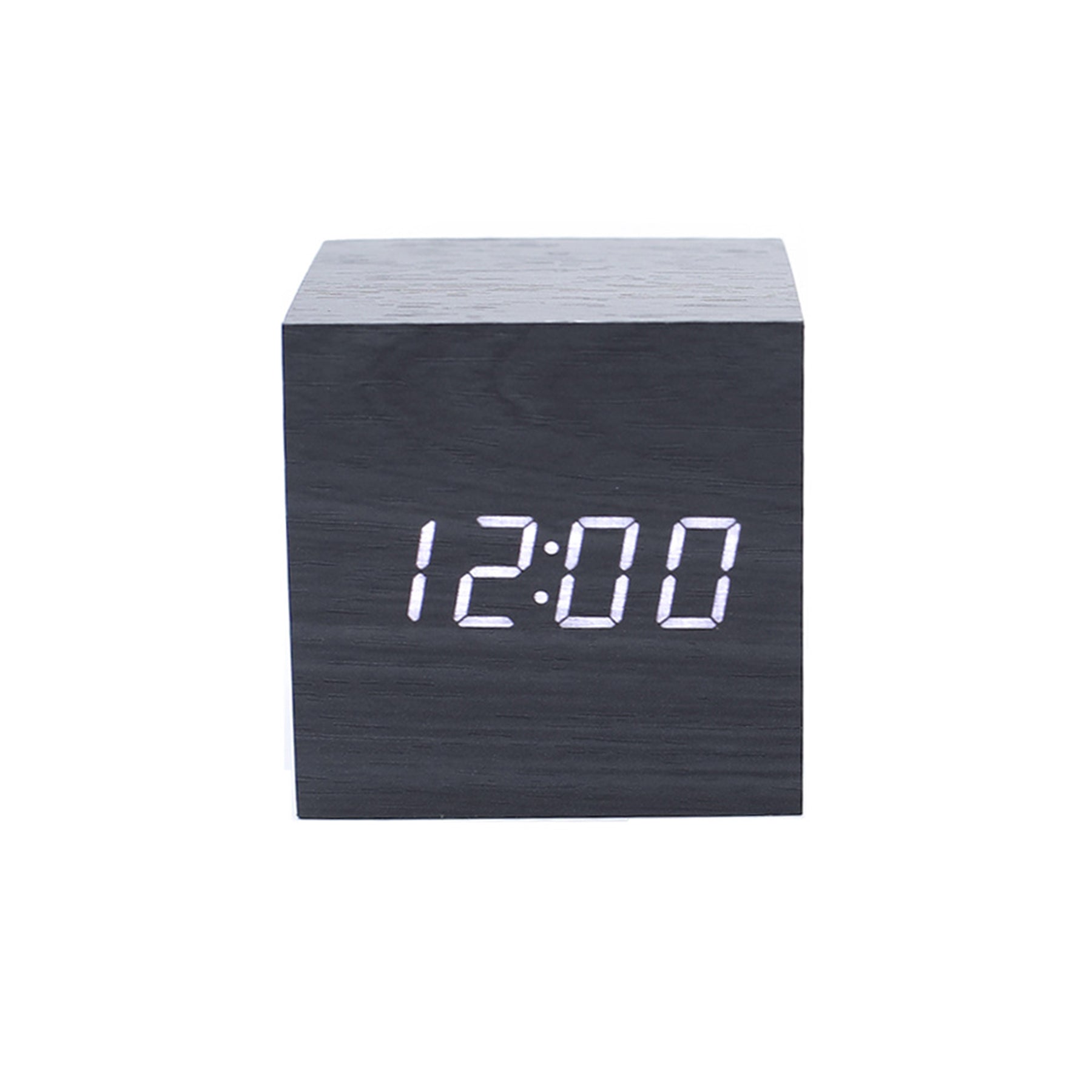 LED Cube With Temperature And Humidity Alarm Clock