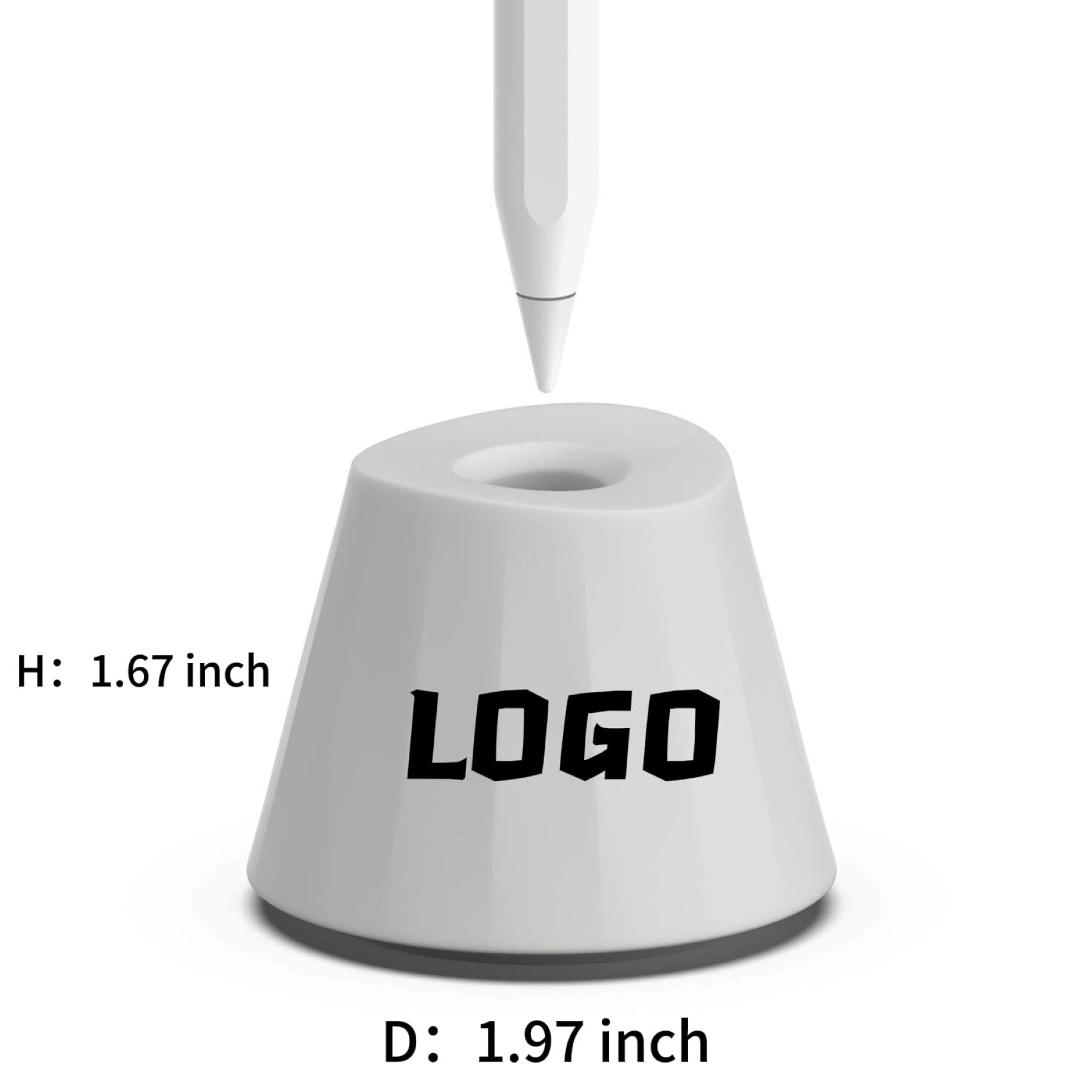 Silicone Vertical Pen Holder