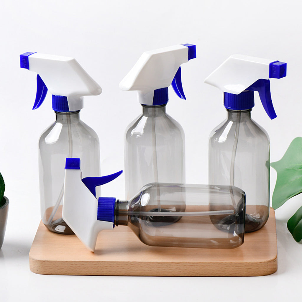 Transparent Black Spray Bottle