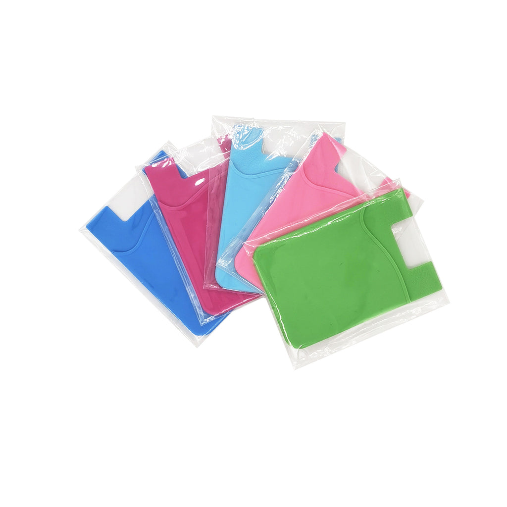 Silicone Sticky Credit Card Holder for Cell Phone