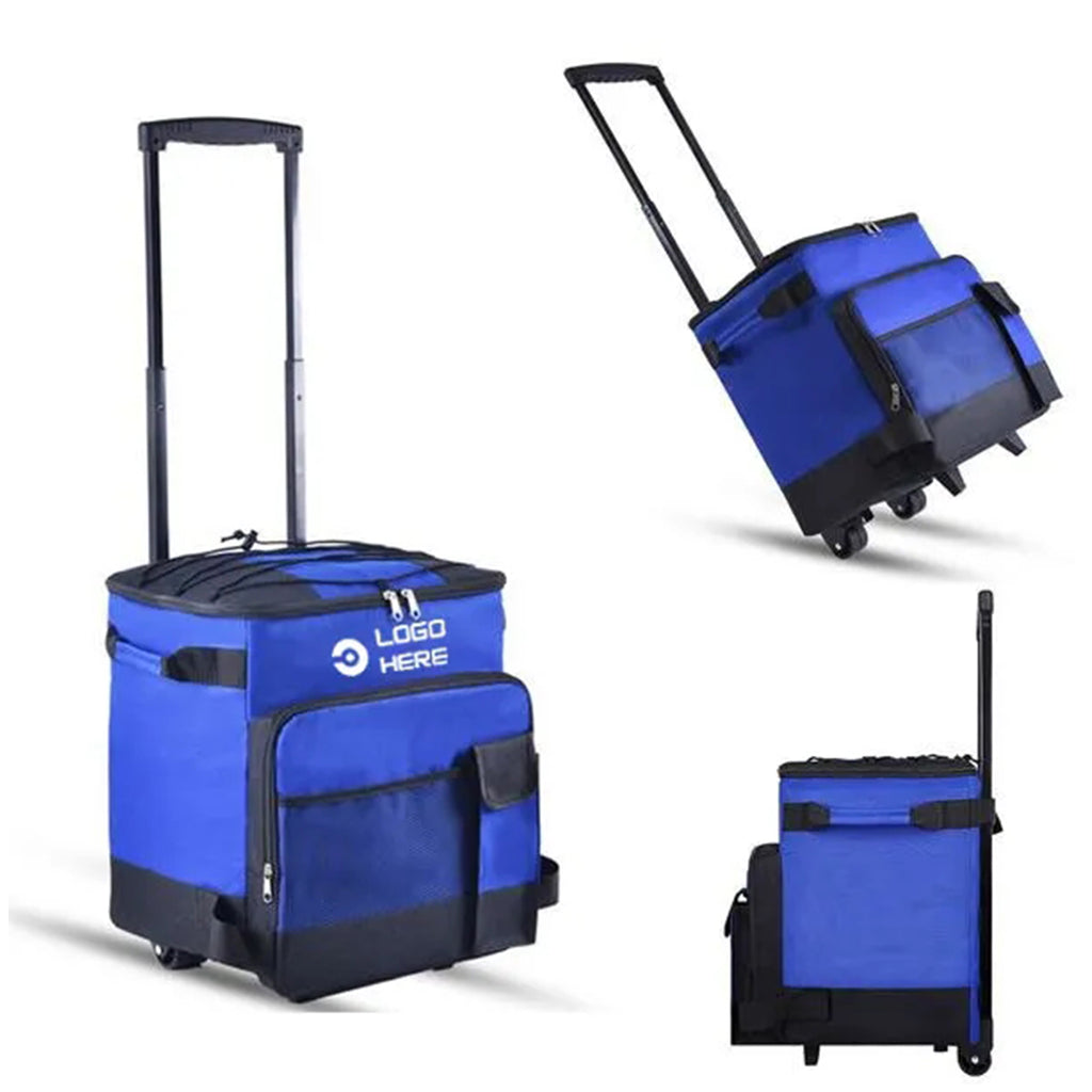 Wheels Rolling Camping Cooler Bag