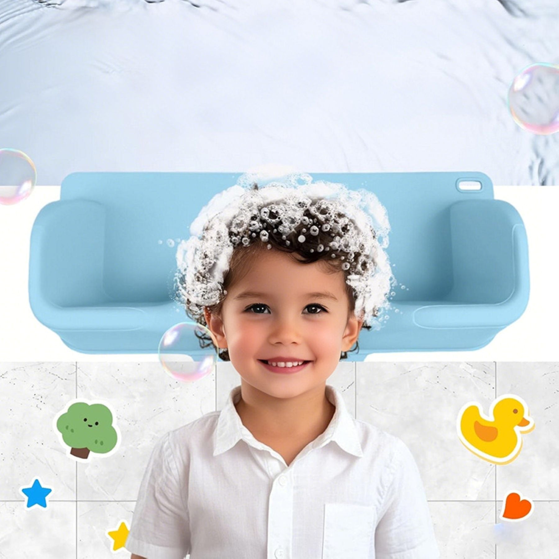 Silicone Hair-washing Height-increasing Pad