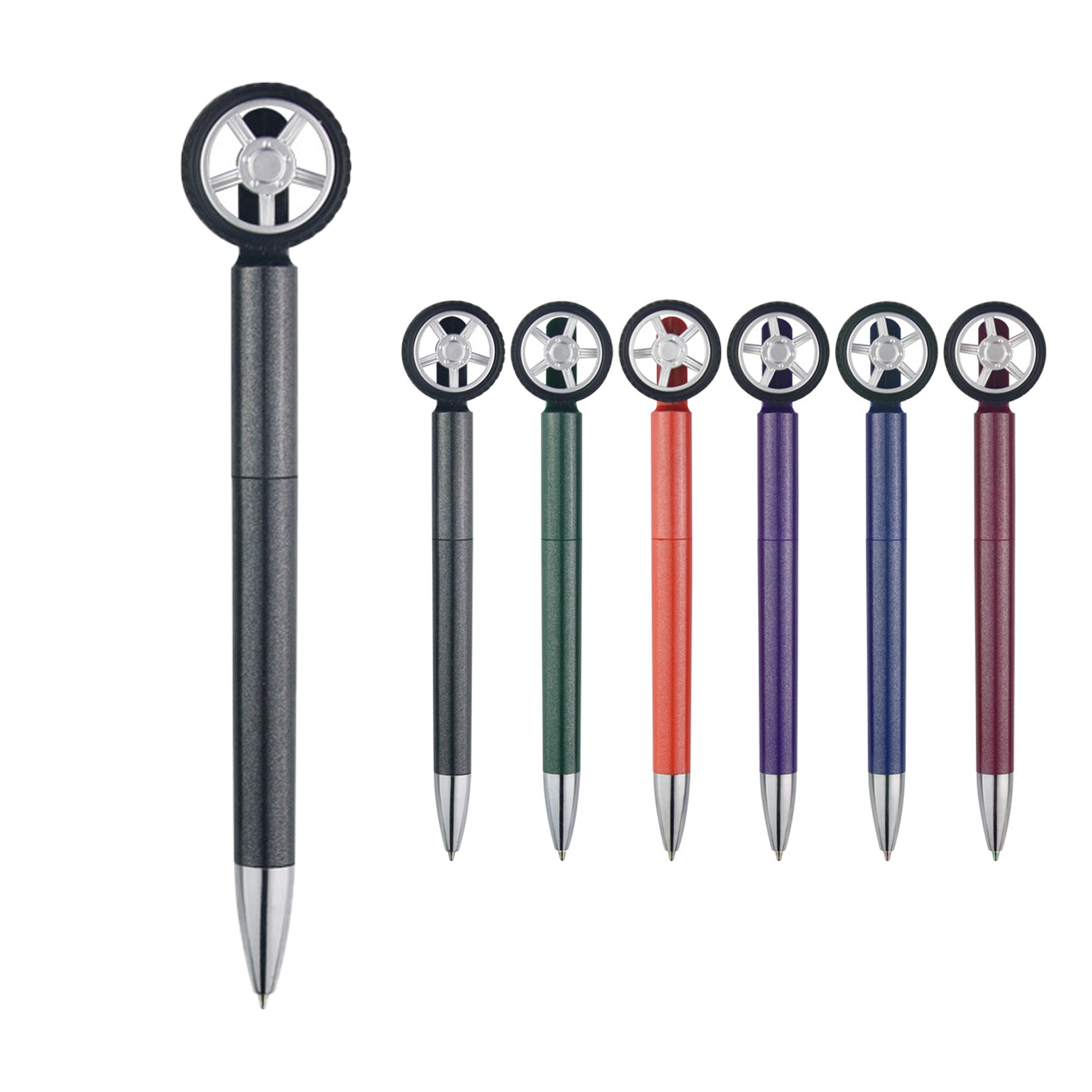 Tire-Shaped Ballpoint Pen-Automotive-Themed Writing Tool