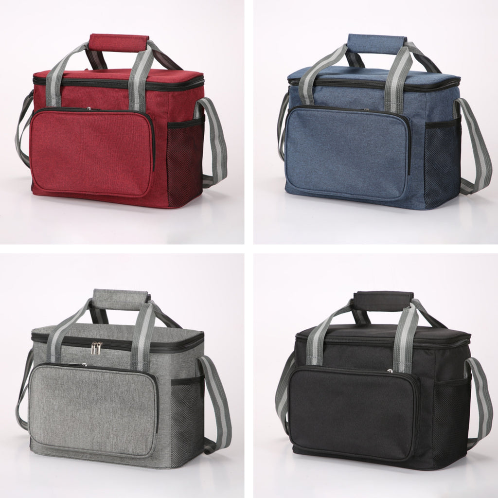 15L Oxford Fabric Thickened Waterproof Outdoor Insulated Cooler Bag