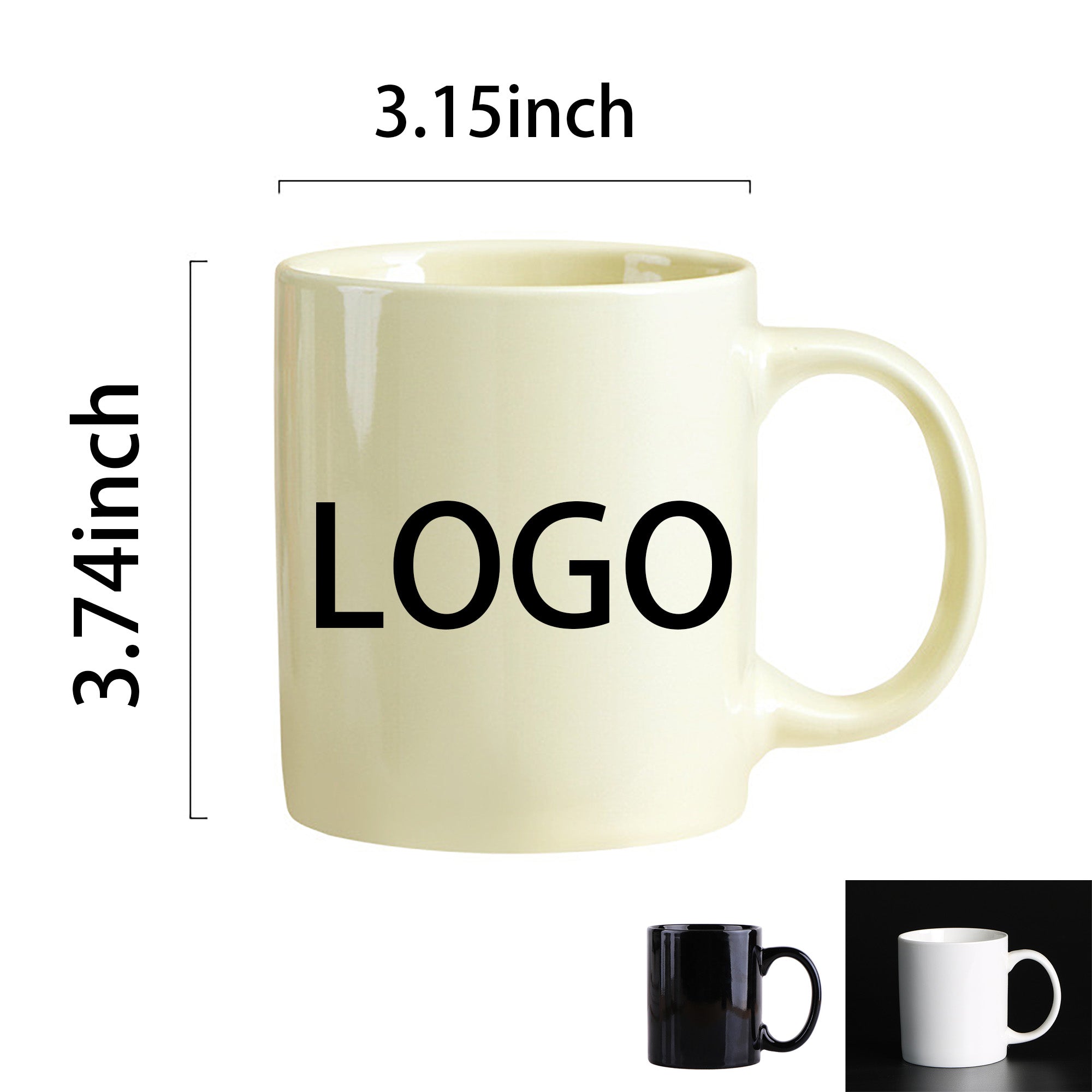 3.15in Diameter Mug
