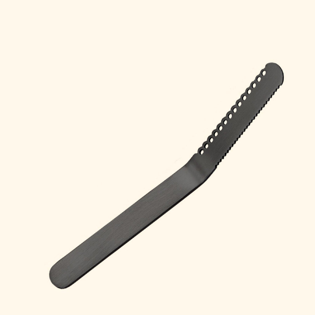 Threaded Butter Knife With Holes