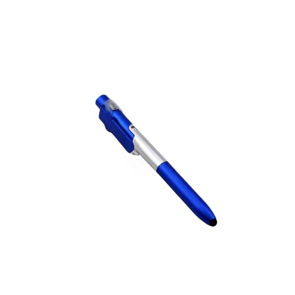 4-In-1 Abs Multifunctional Ballpoint Pen W/Led Light & Stylus & Phone Holder Stand