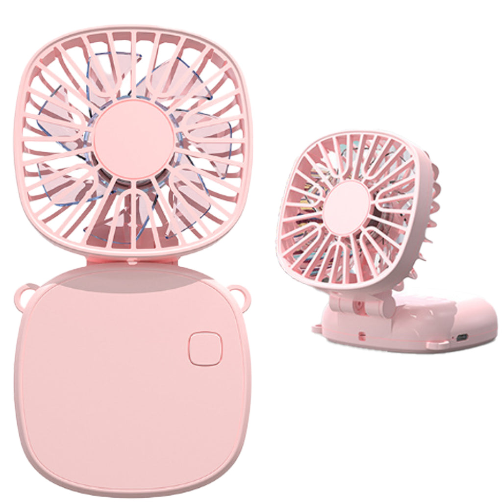 Mini Small Fan Folding Desktop Neck Small Fan