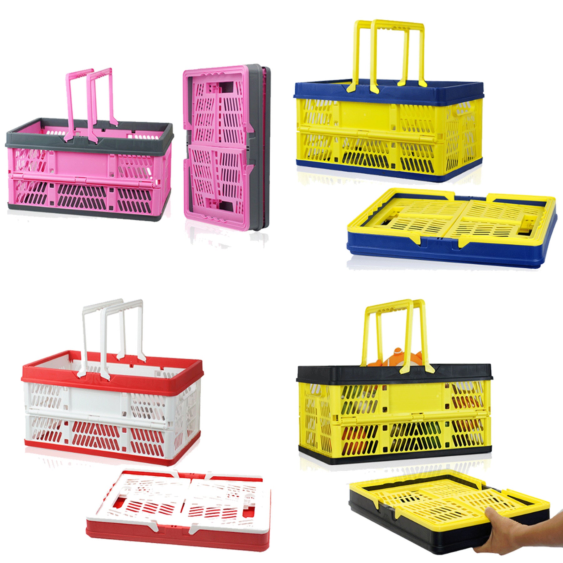 Plastic Collapsible Storage Crate