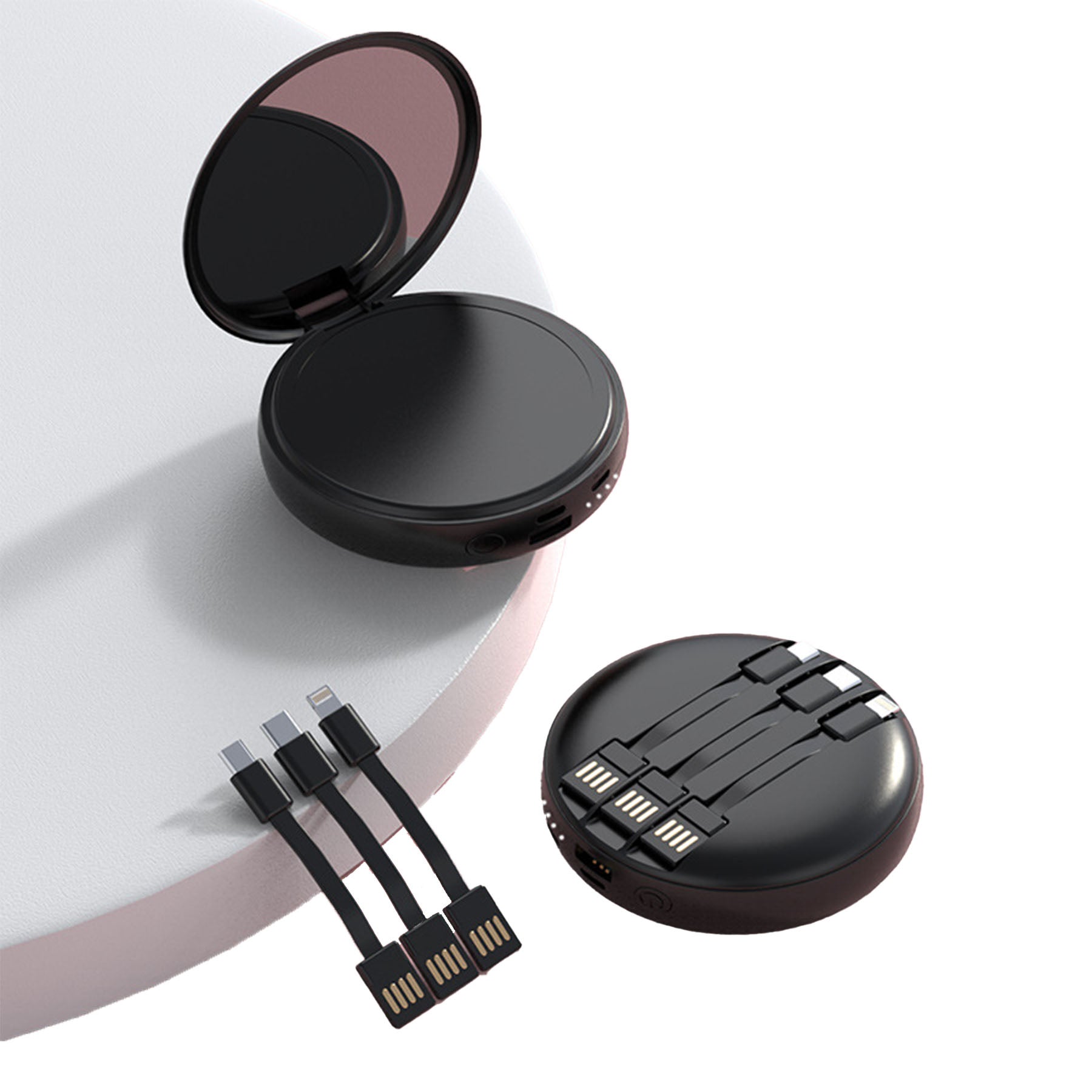 20000mAh LED Makeup Mirror Power Bank