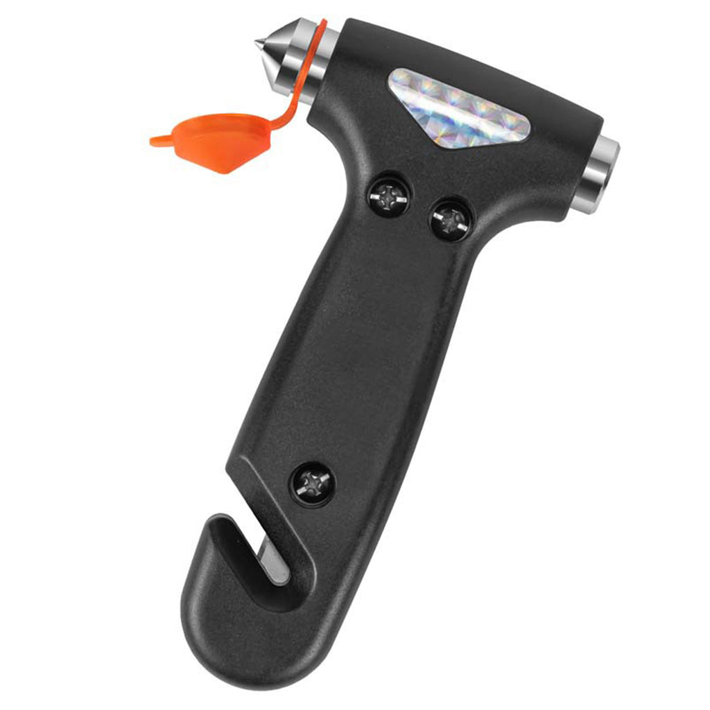 2-In-1 Window Breaker Seat Belt Cutter Safety Hammer