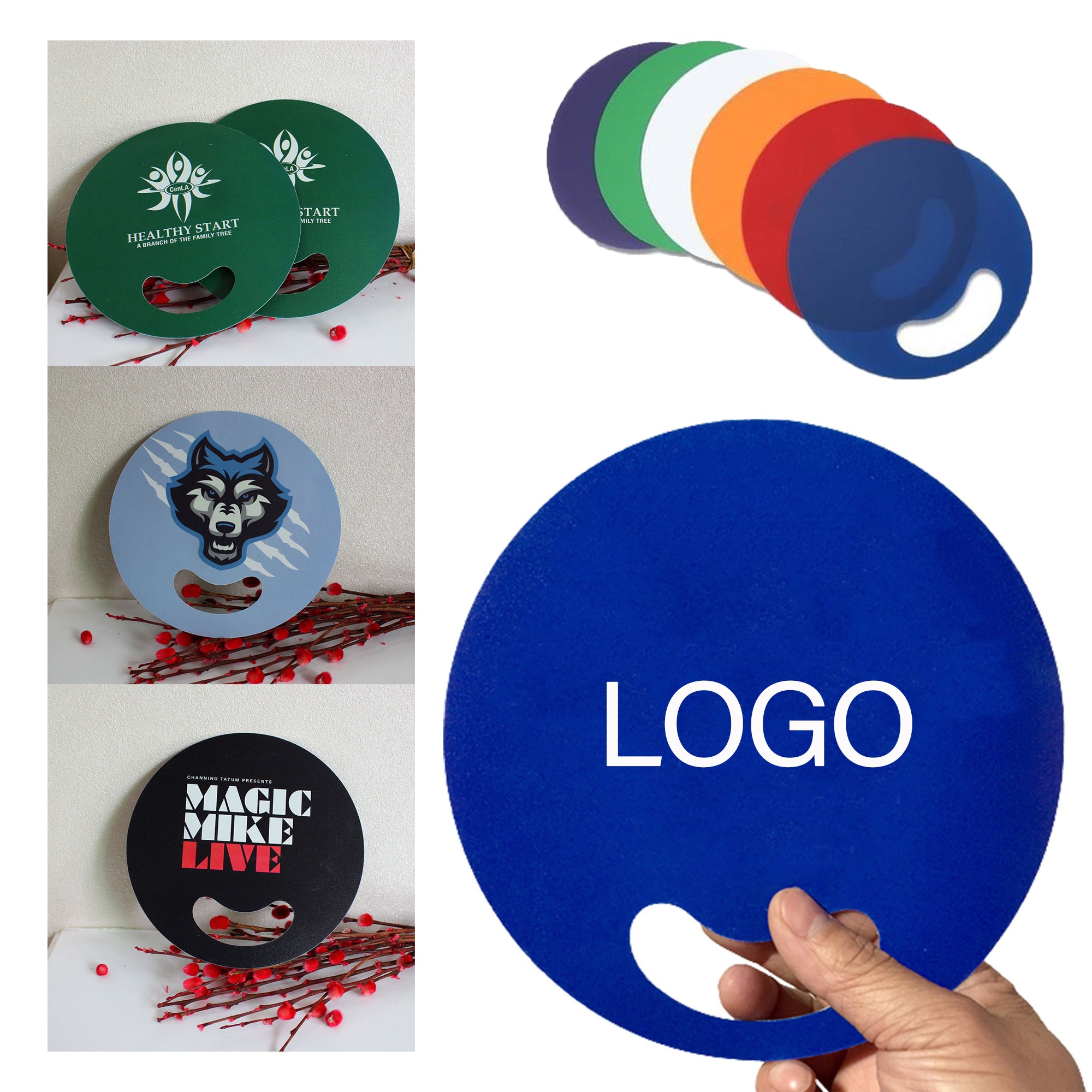Circle Hand Fan