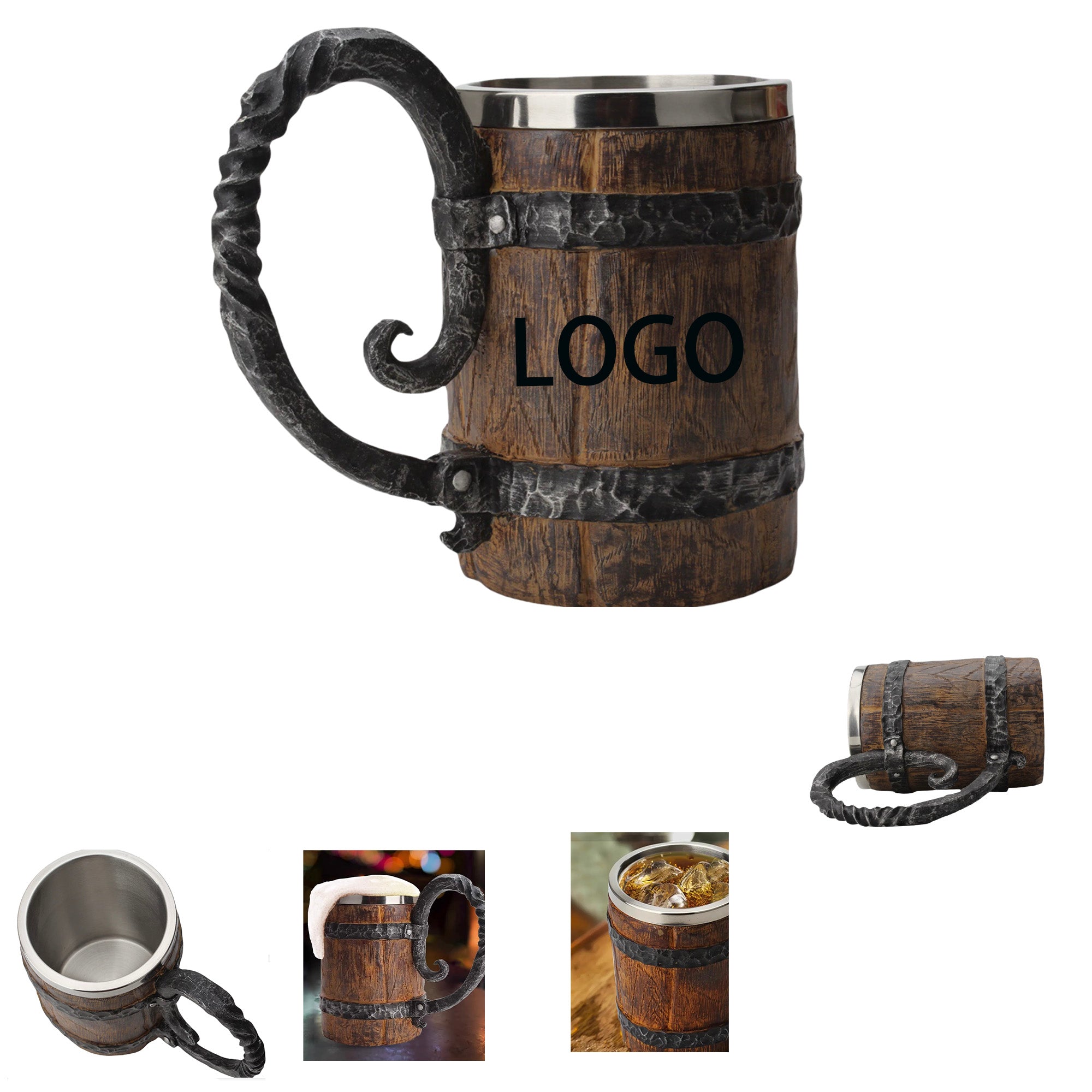Double-Wall Beer Mug