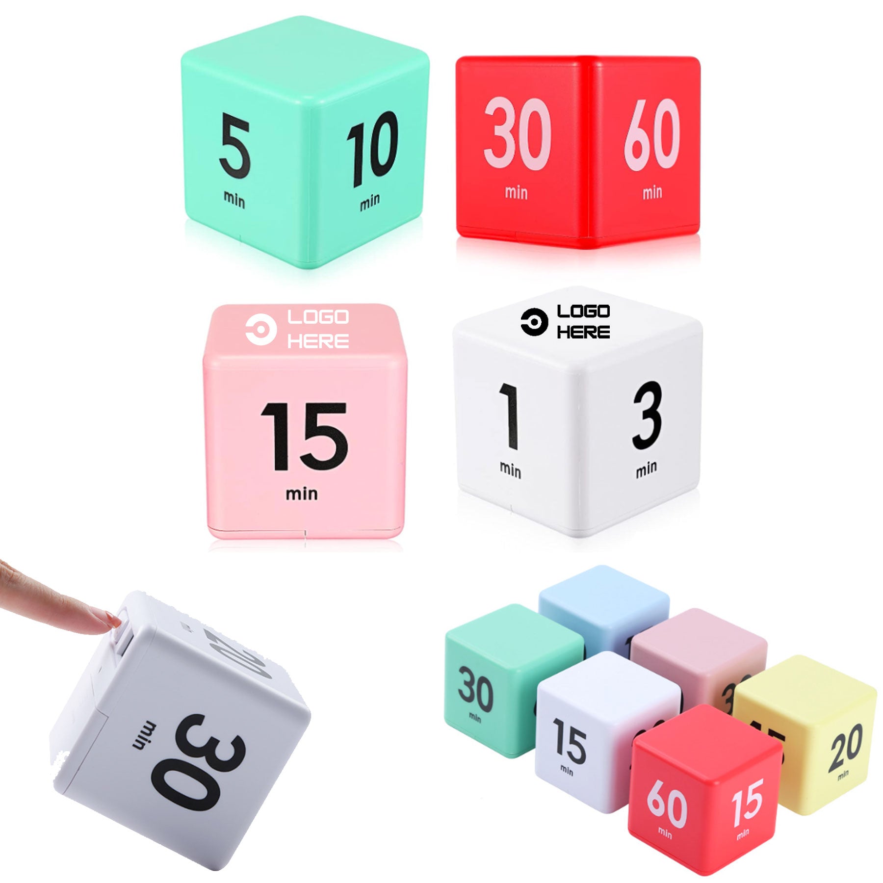 Cube Timer Block
