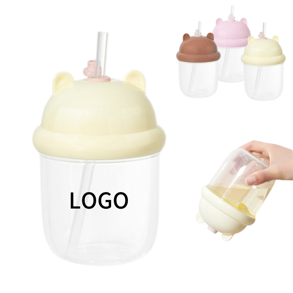 15 oz Kids Plastic Straw Cup