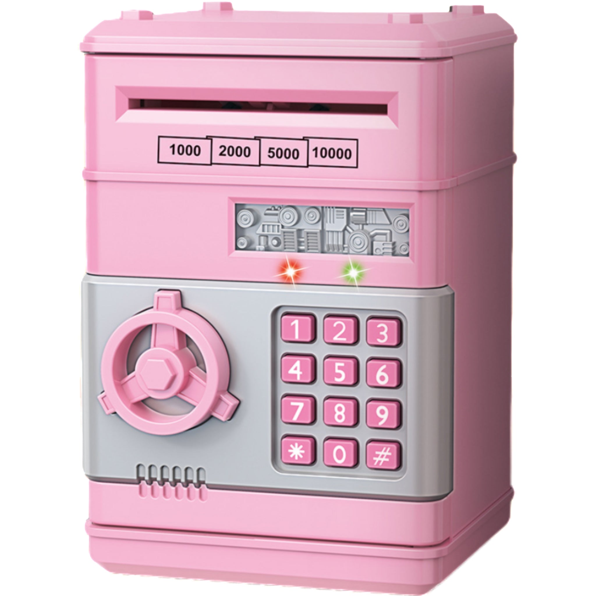 Creative Password Enabled Automatic Money Rolling Atm