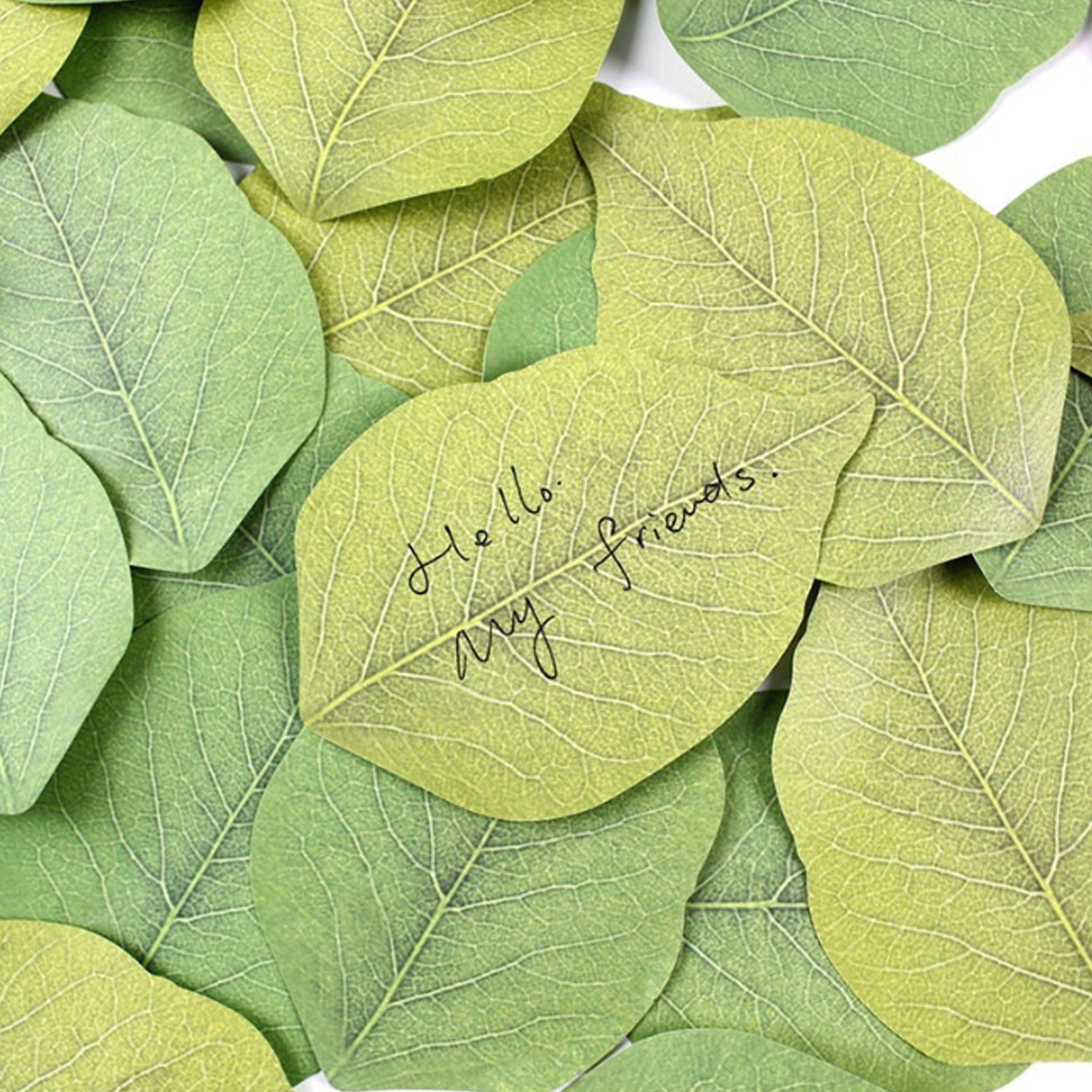 Leaf Shape Postit Notes