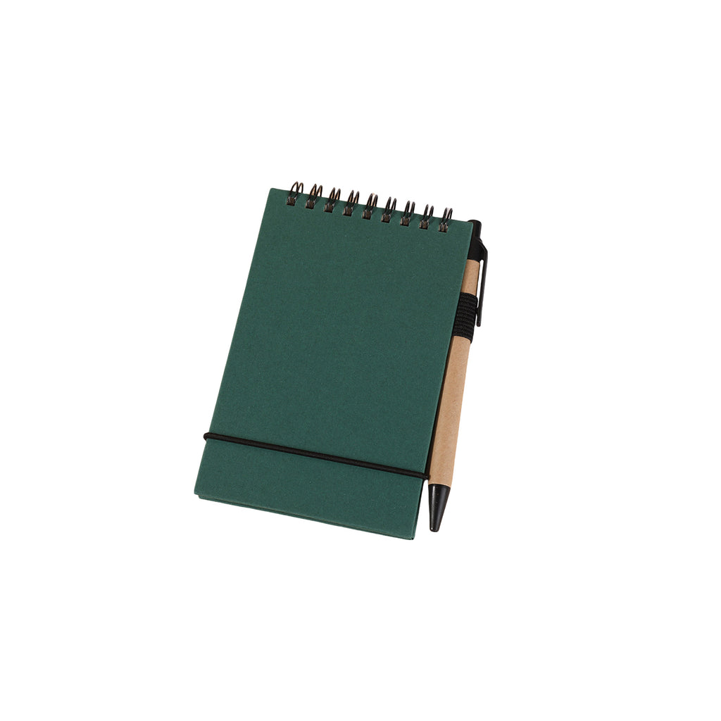 Eco Pocket Note Pad with Pen