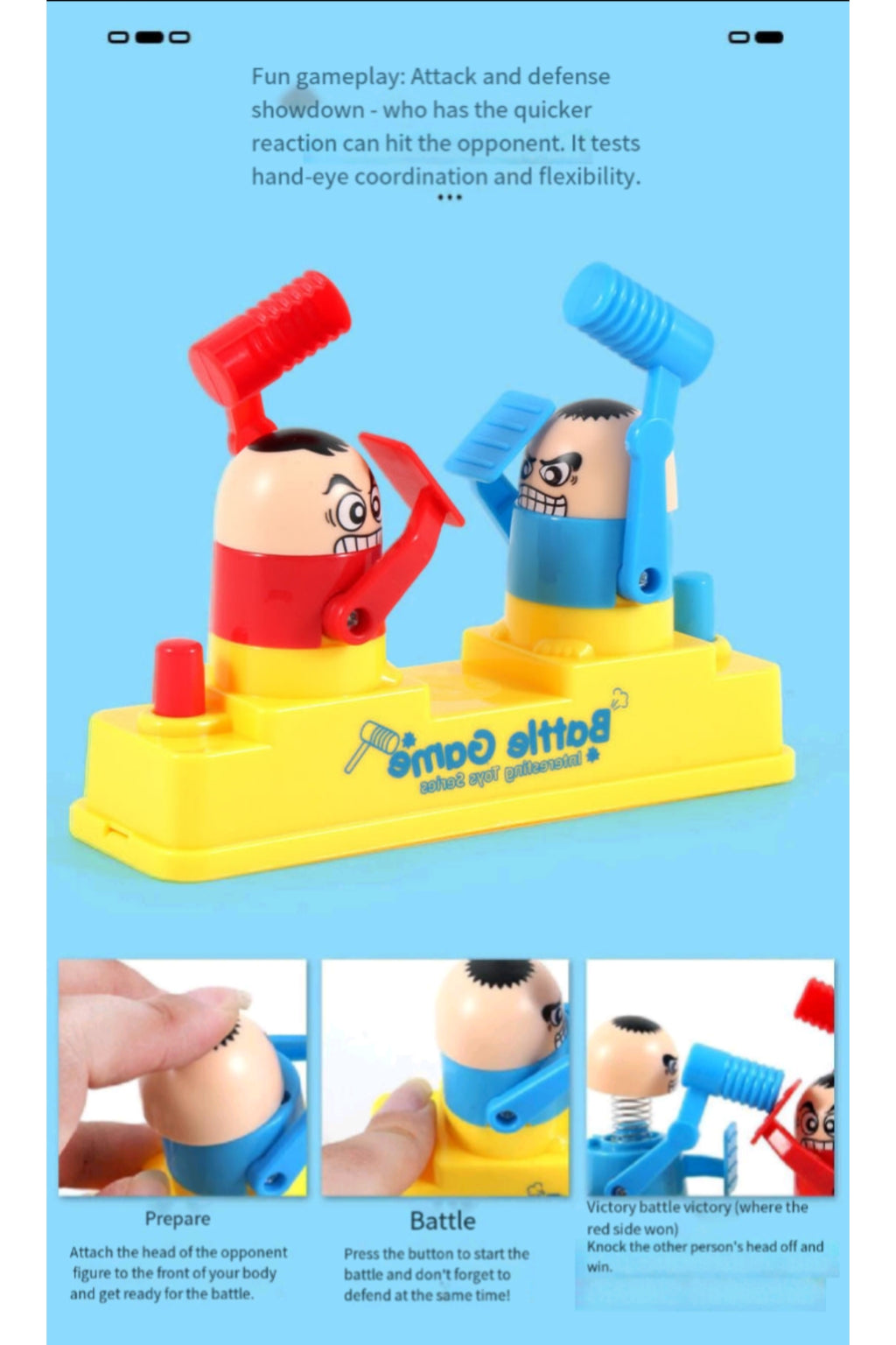 Children’s Parent Child Battle Game Toy