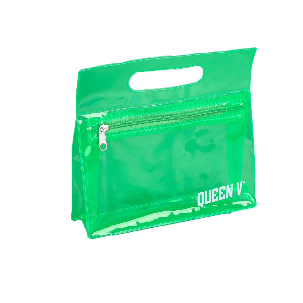 Pvc Clear Zippered Tote Handbag