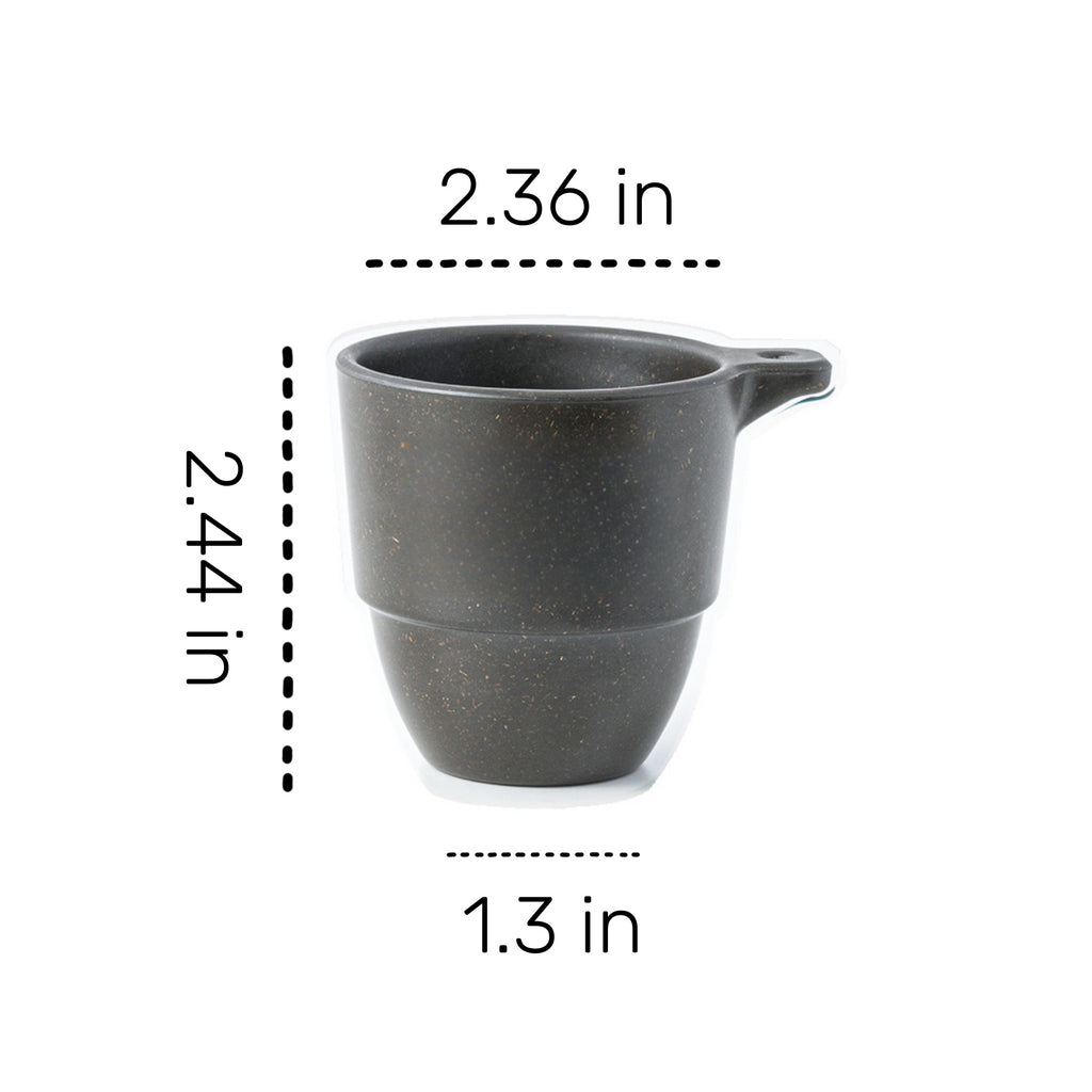 Coffee Grounds Cup With A Lanyard