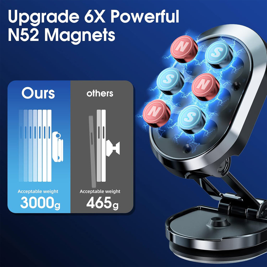 Magnetic Car Foldable Phone Holder