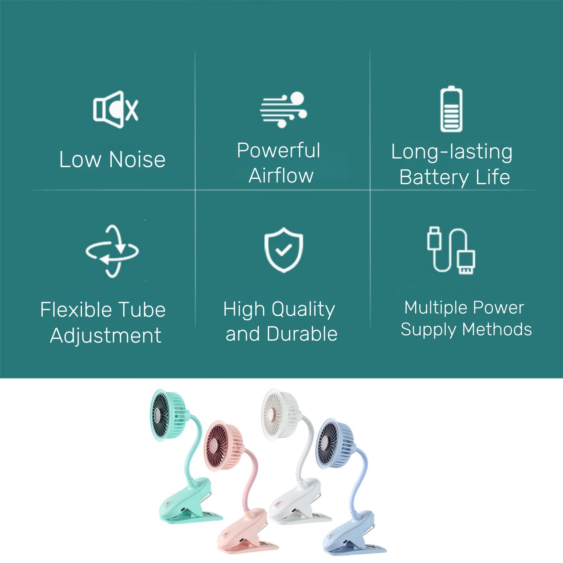 Multifunctional Mini USB Fan