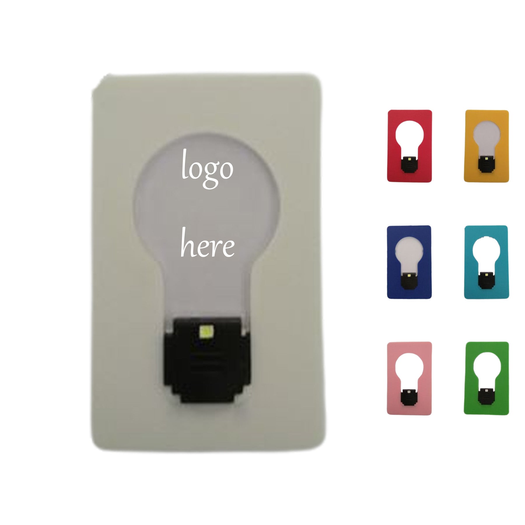 Card Rectangular Foldable Light