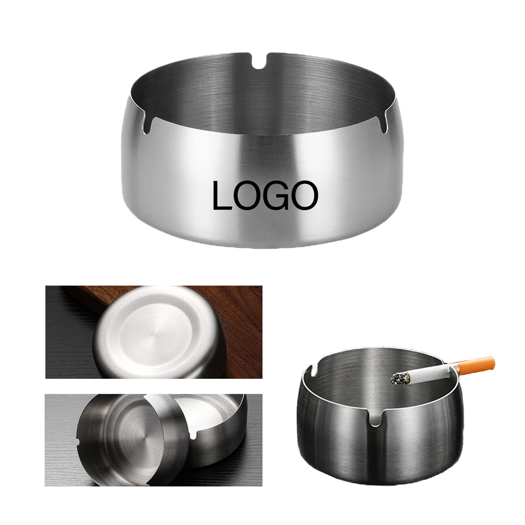 Windproof Stainless Steel Ashtray