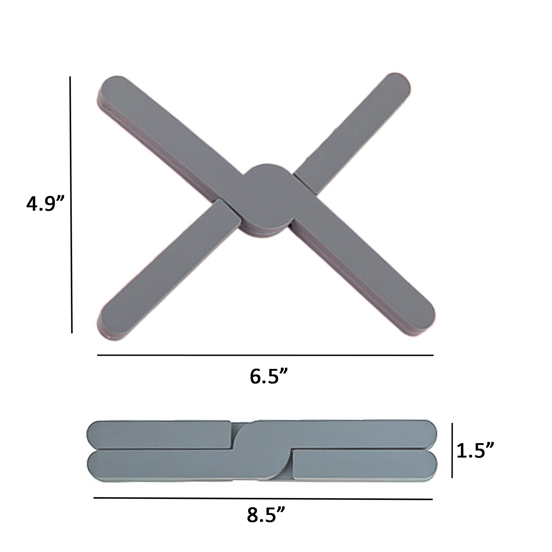 Foldable Non-Slip Silicone Trivet