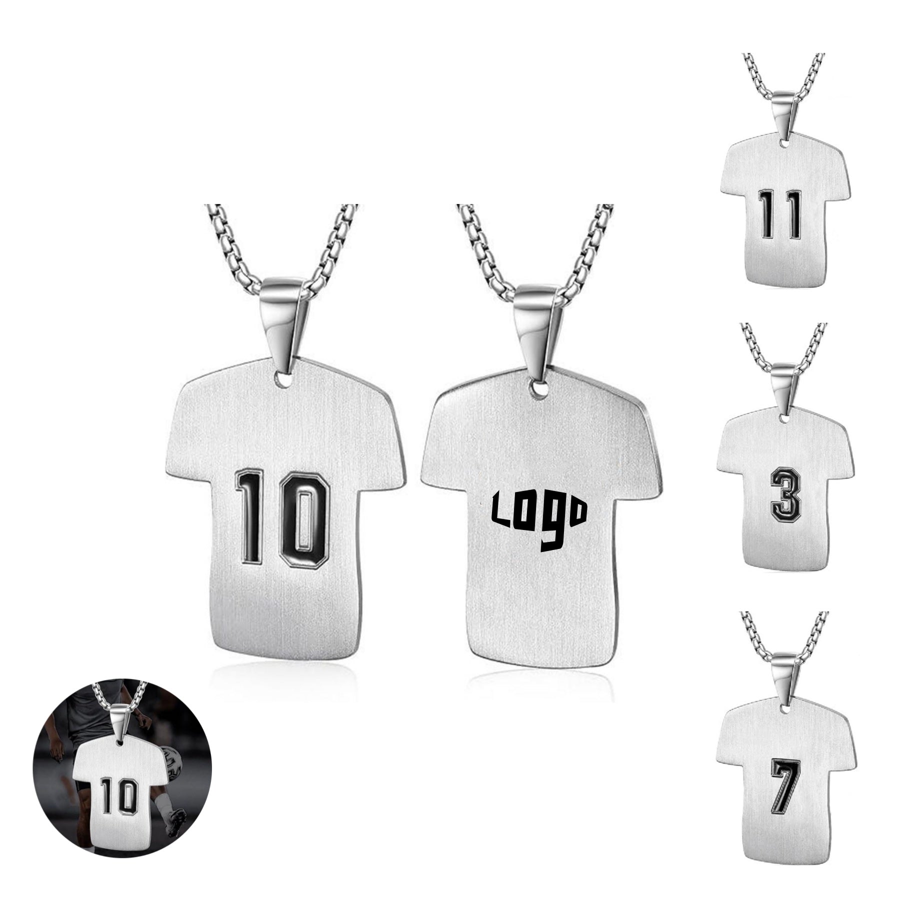 Personalized Number Necklaces