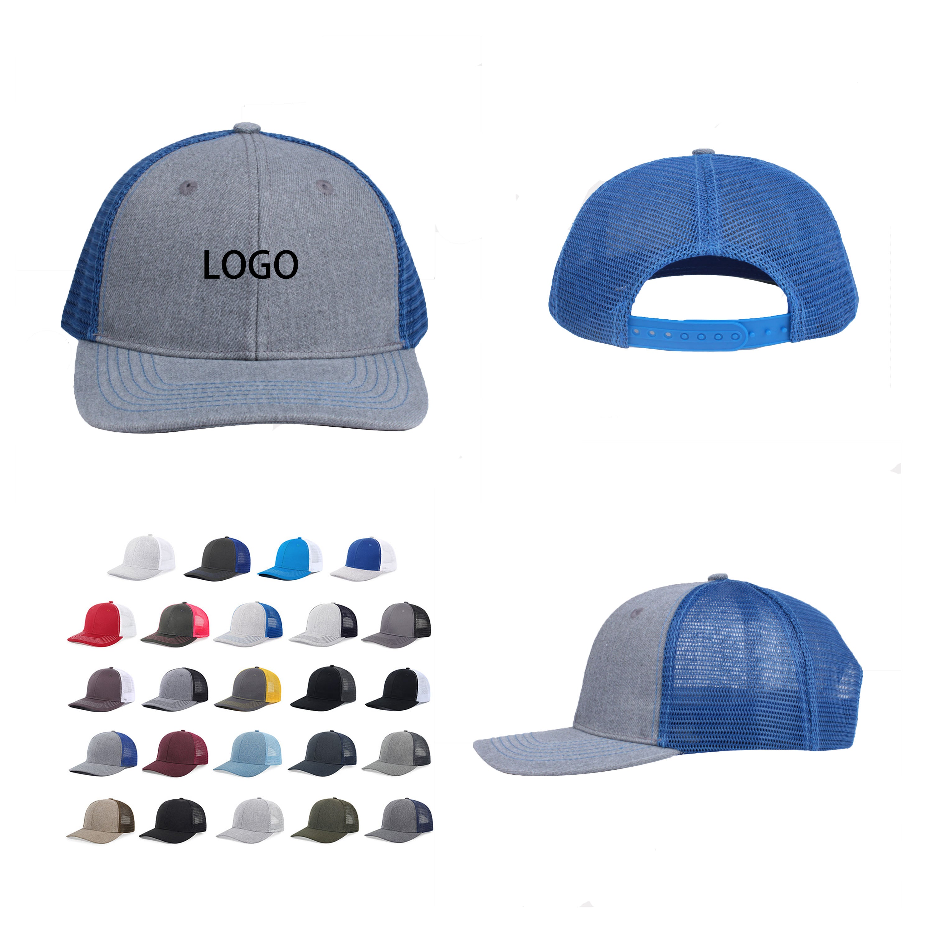 Premium 6-Panel Fashion Trucker Cap