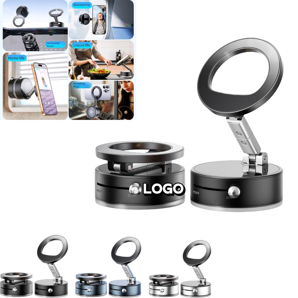 360 Car Phone Mount Magnetic Suction Foldable Strong Hold