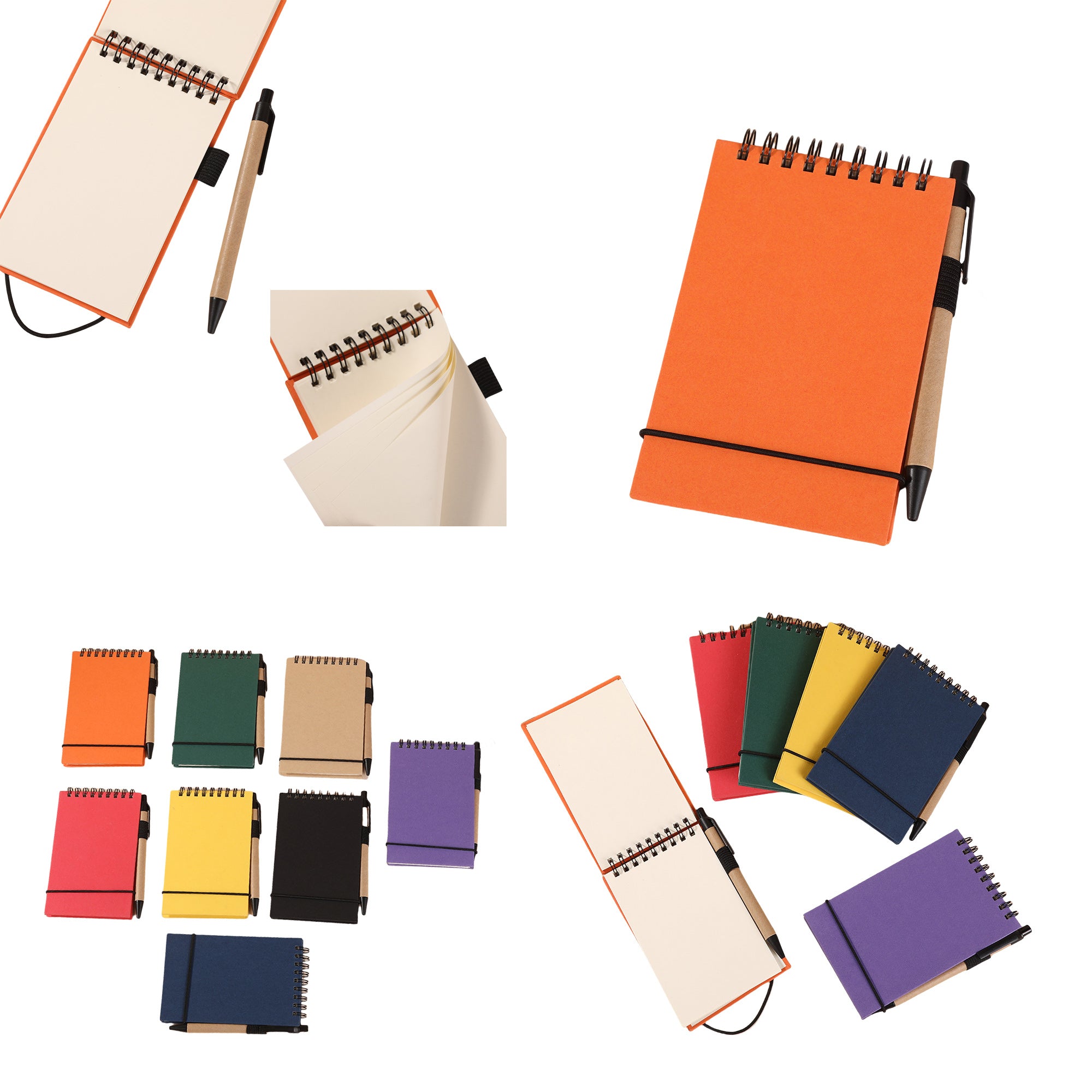 Eco Pocket Note Pad with Pen
