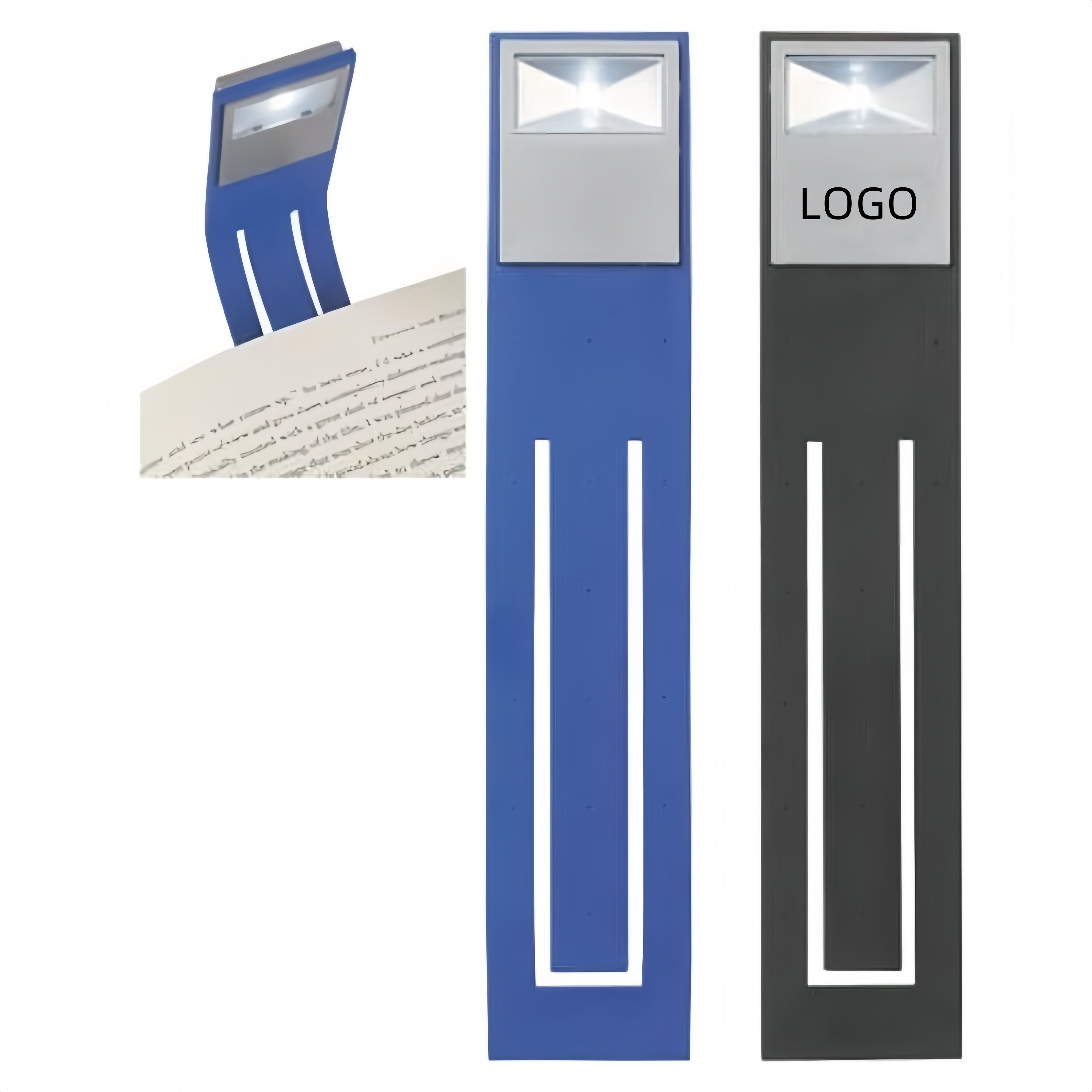 Foldable Bookmark w/LED Reading Light