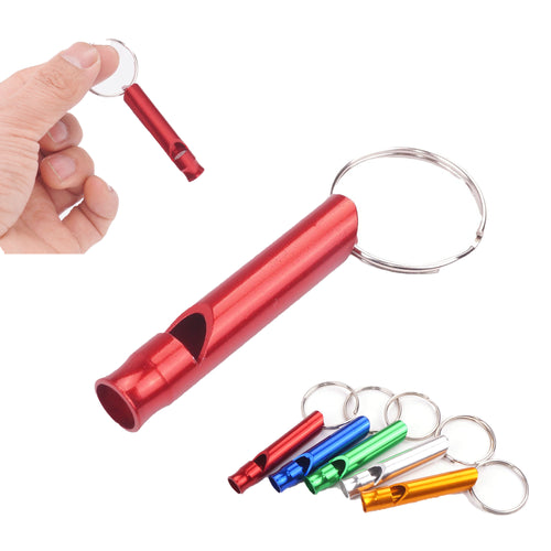 Aluminum High-Pitch Survival Whistle