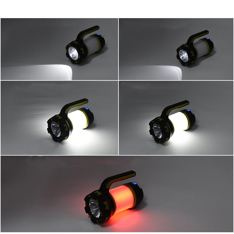 LED Outdoor Emergency Multi-functional Searchlight Flashlight