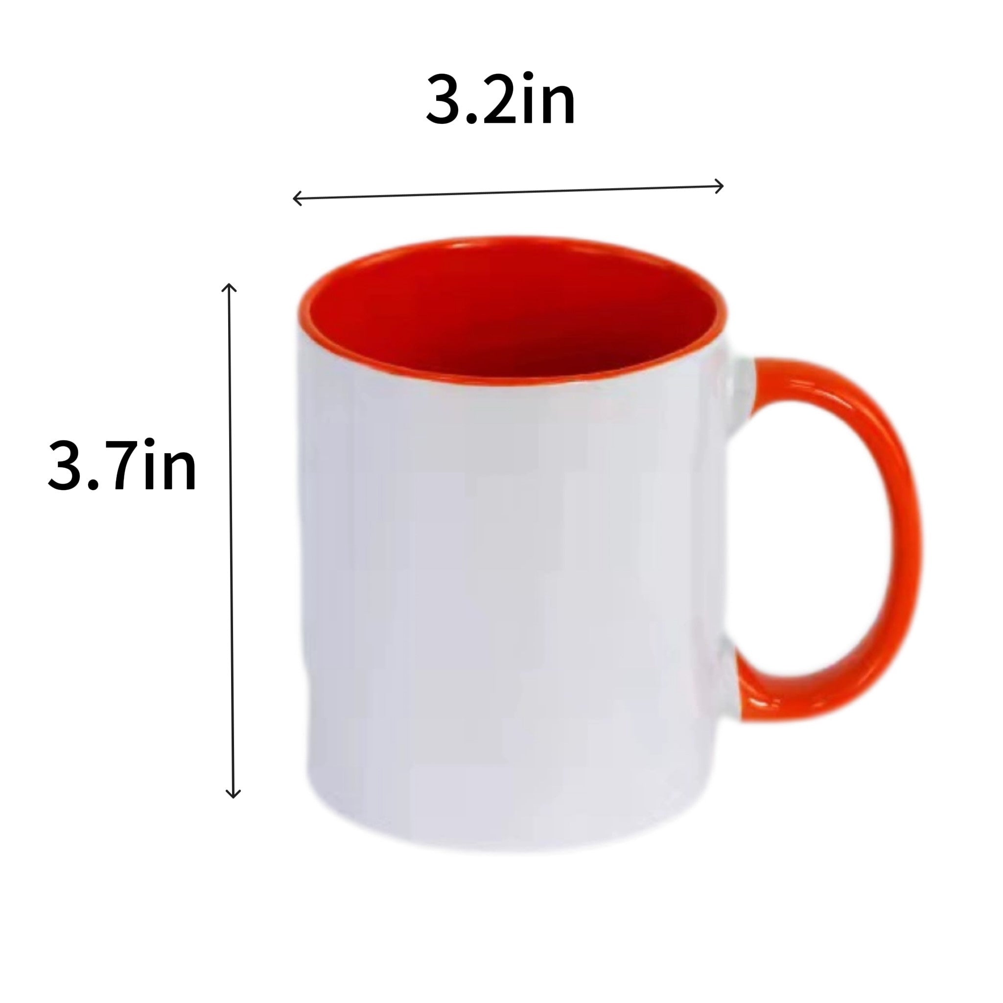 11 Oz Custom Dual-Color Mug