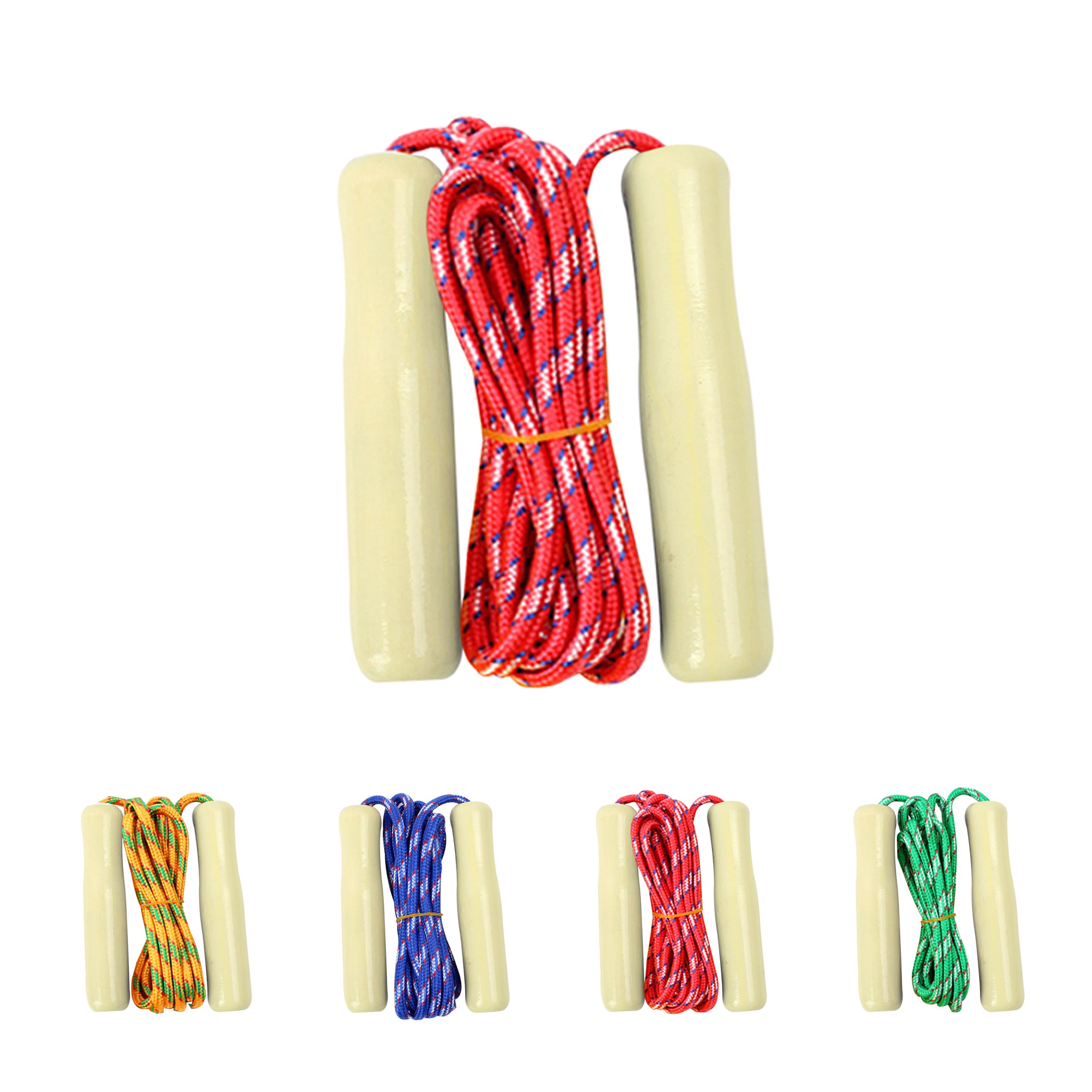 Wooden Handle Jump Rope for Kids