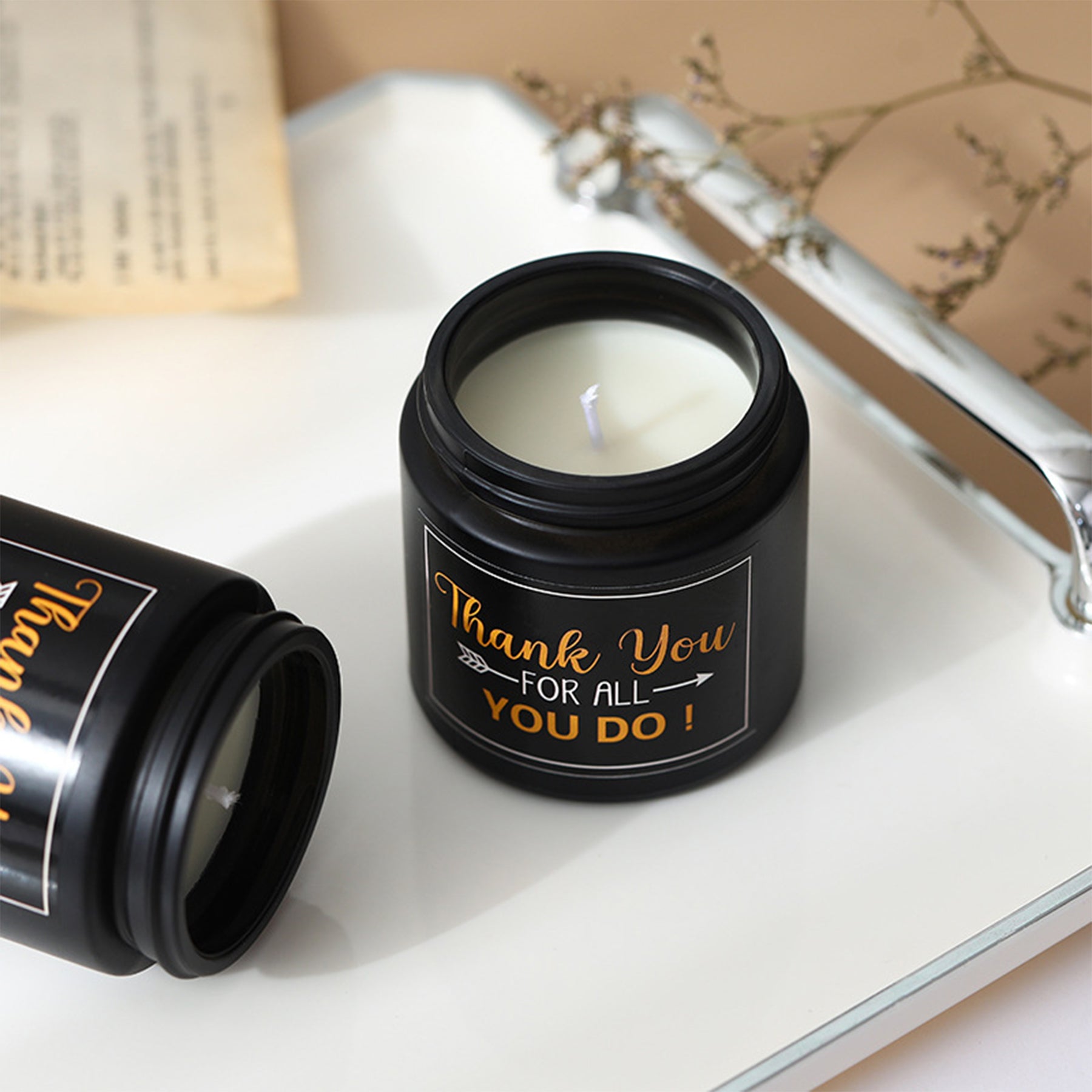 Prosperity Scented Soy Candle In Jar