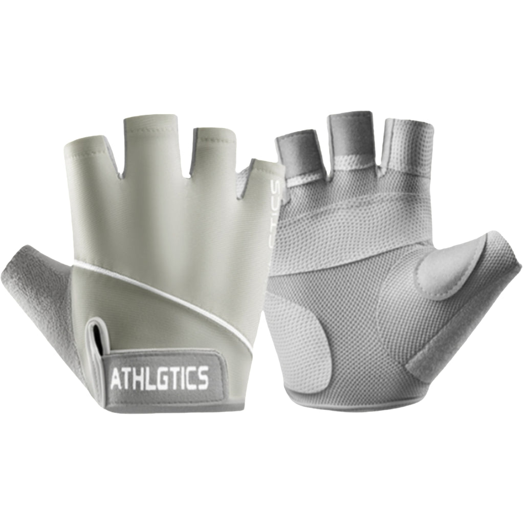 Unisex Fingerless Workout Gloves Non Slip UV Protection