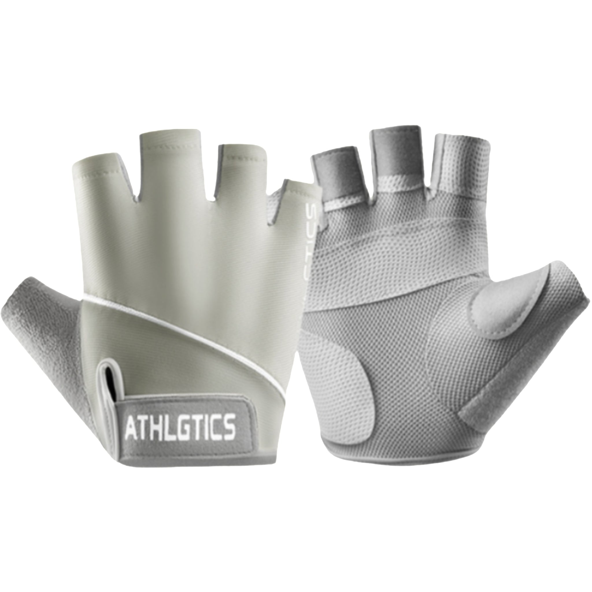 Unisex Fingerless Workout Gloves Non Slip UV Protection