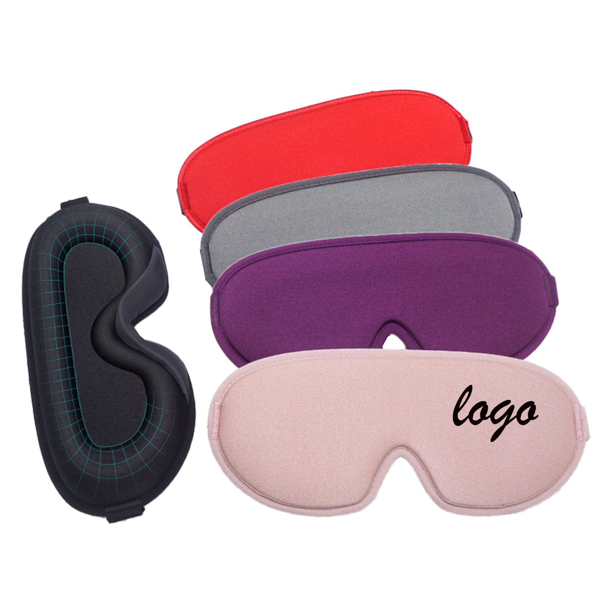 3D Blackout Eye Mask Slow Rebound Eye Mask