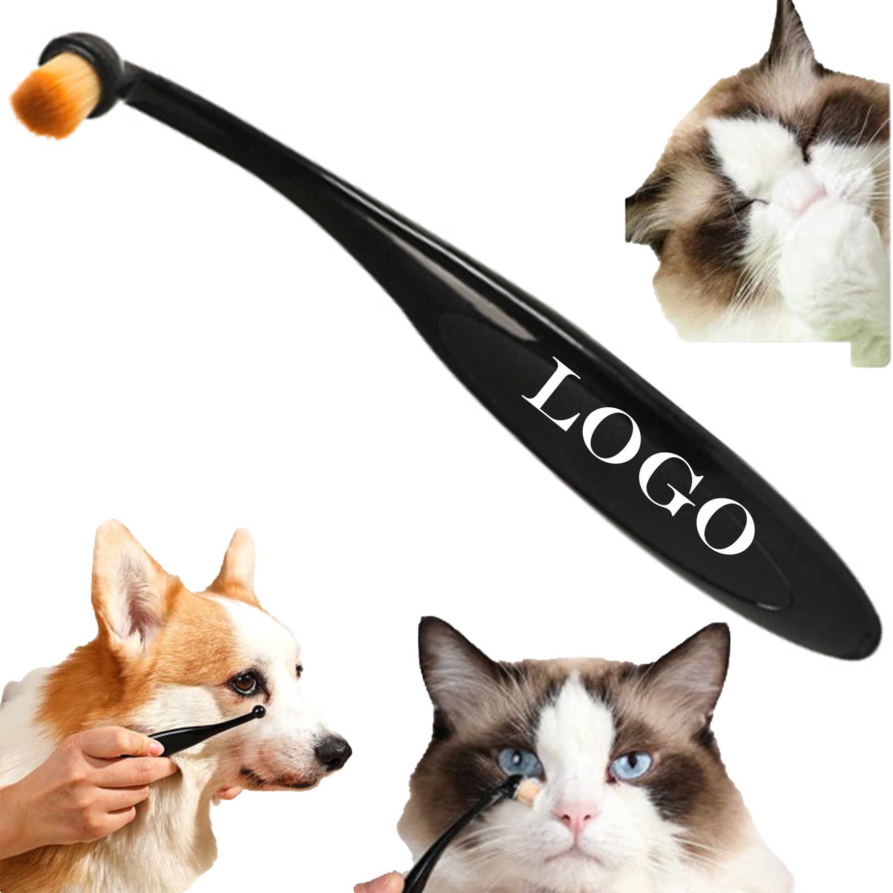 Pet Tear Remover Brush