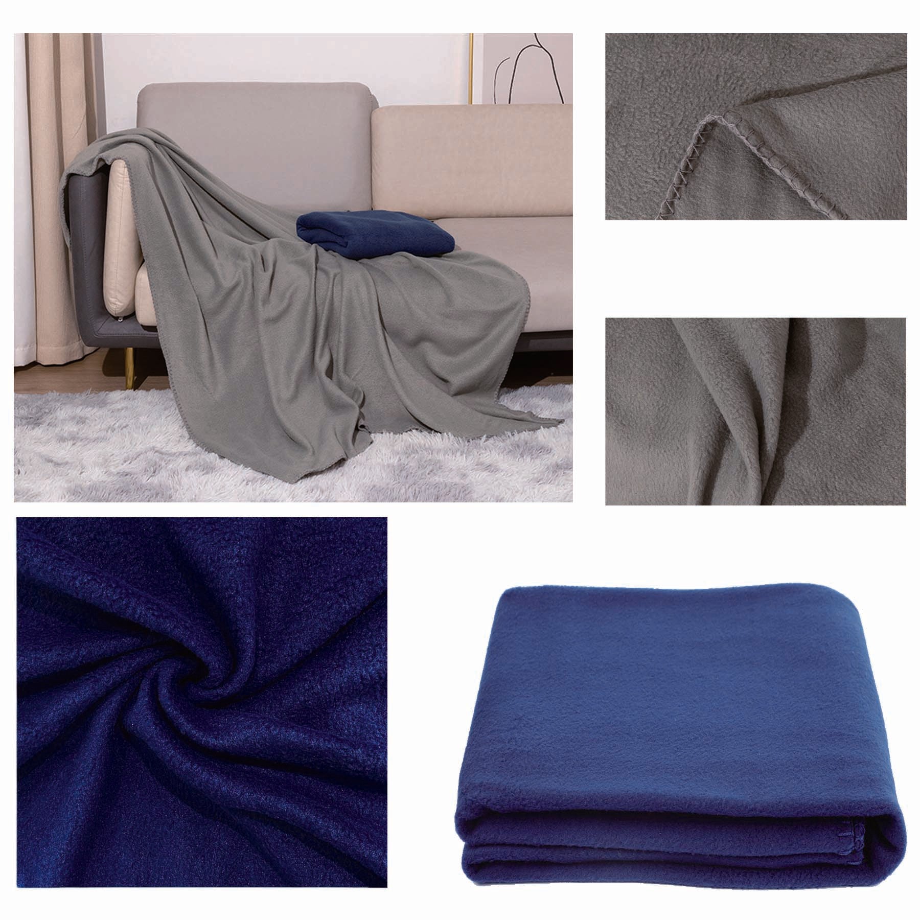Fleece Throw Blankets