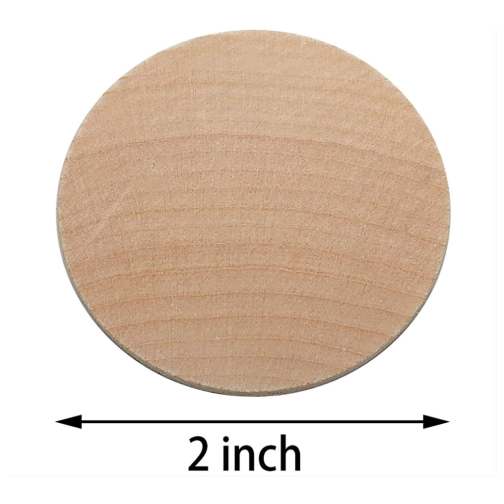 Round Wood Coins