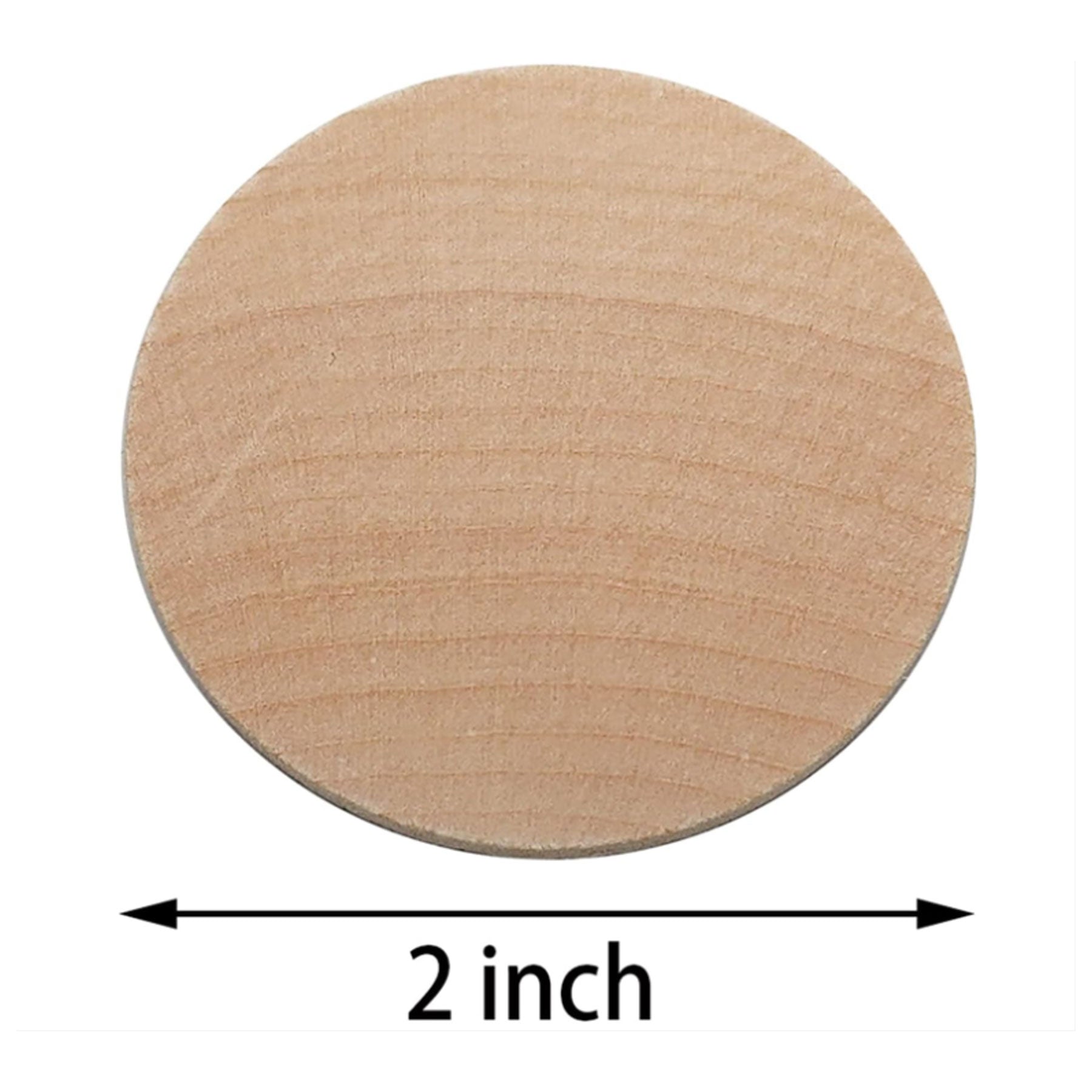 Round Wood Coins