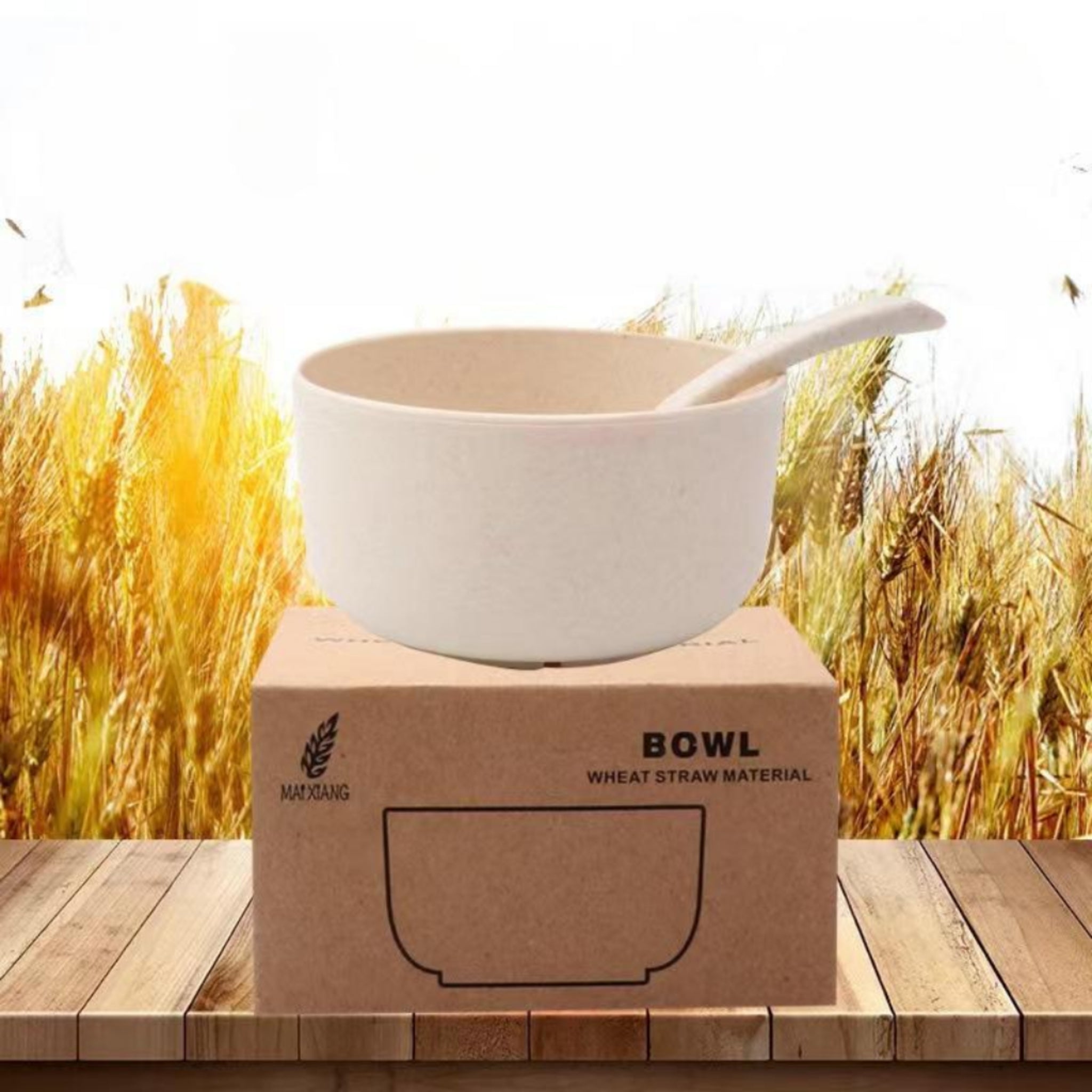 Degradable Wheat Straw Bowl