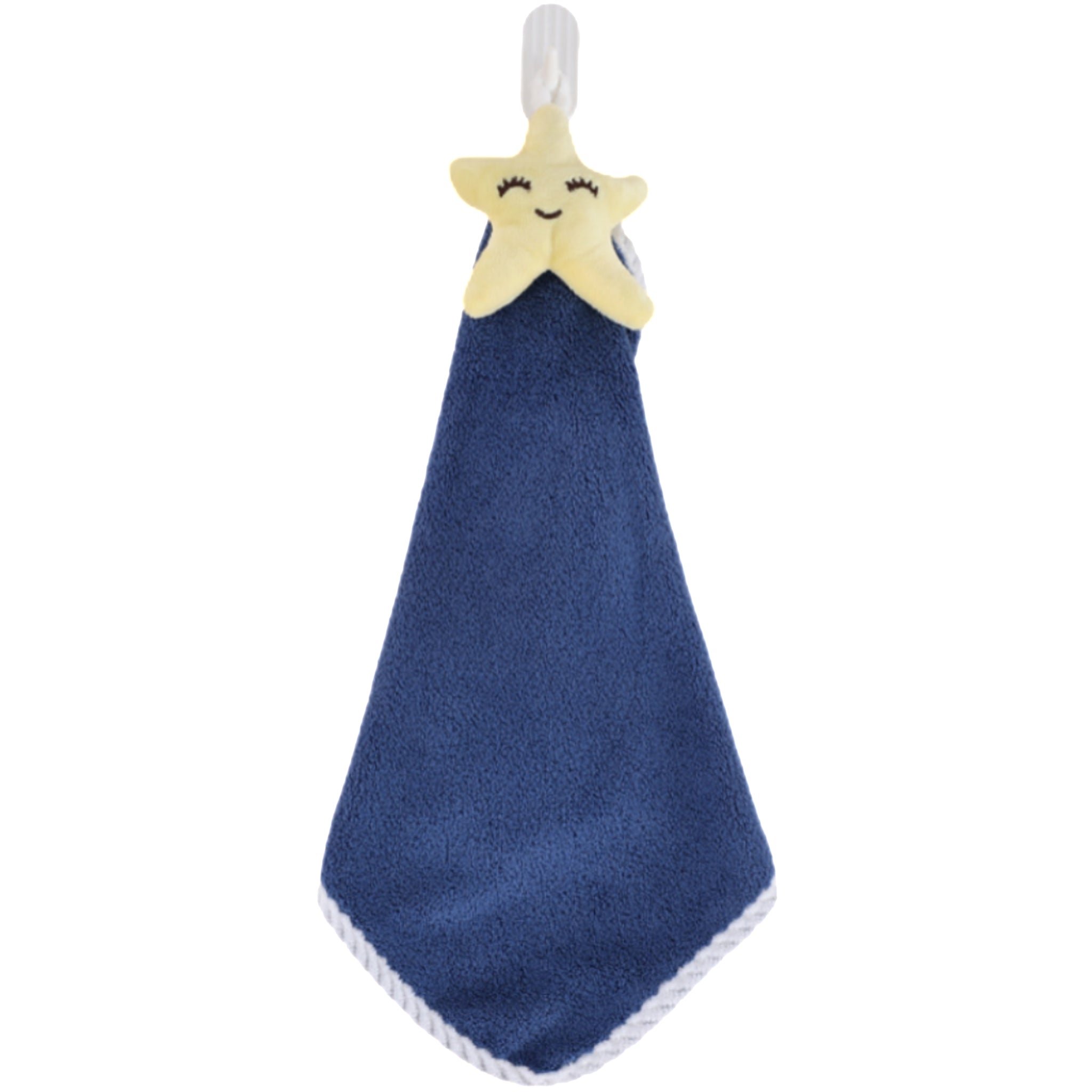 Hanging Coral Fleece Hand - Drying Towel