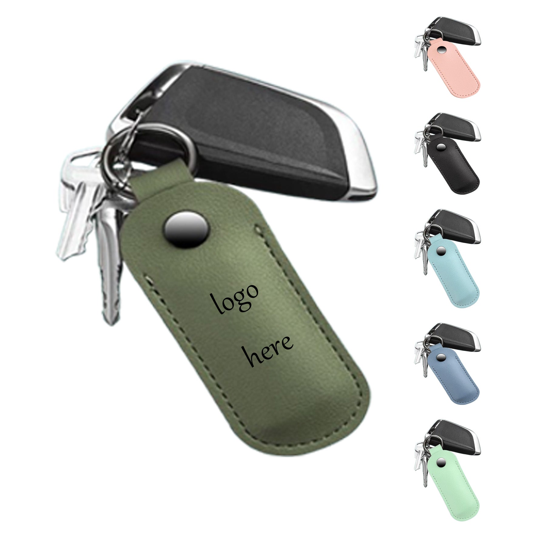 PU Leather USB Flash Drive Sleeve